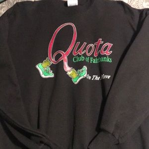 Sweater with Quota logo